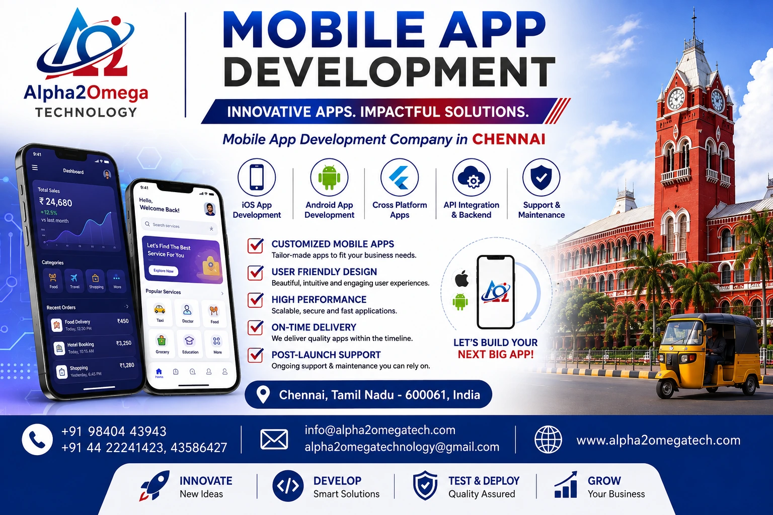 Mobile App Development Company in Chennai